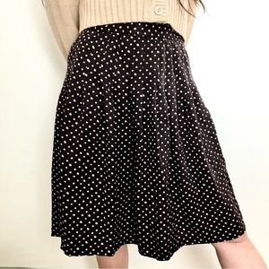 Brown Polka Dots Skirt